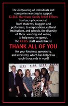 K.I.D.S. Thanks YOU for supporting our Efforts
