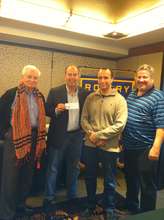 Great Neck Rotary Club Getting Donation