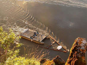 Example of Microhydro-electric turbine
