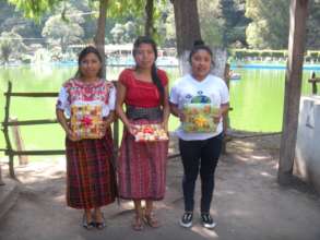 High School Graduates: Flory, Clara, and Juana