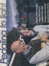 Almanac picture of founders, David & Haydi