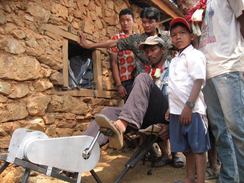 Give Pedal-Generated Light to Millions of Nepalis