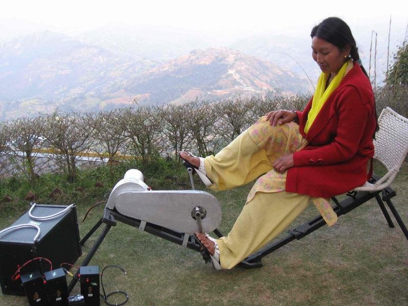 Give Pedal-Generated Light to Millions of Nepalis