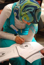 Egyptian woman participates in Internews workshop