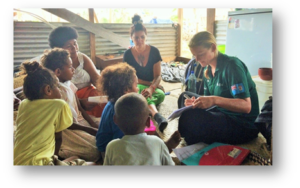 Learning about hygiene and the spread of germs