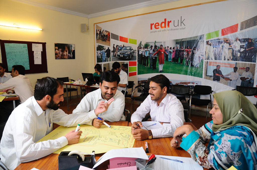 Essential training for Pakistani aid workers