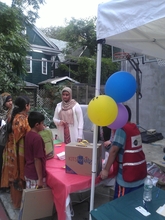 Distributing School Supplies to Sandy Survivors
