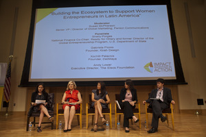 Xochitl & Gabriel on Women's Panel