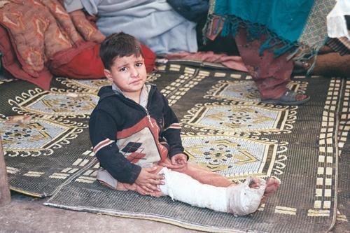 Food, Supplies, and Housing for Displaced Families