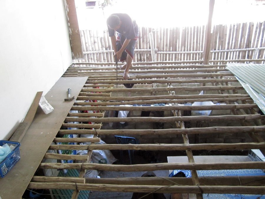 Provide a floor-Burma Refugee Camp Recovery Centre