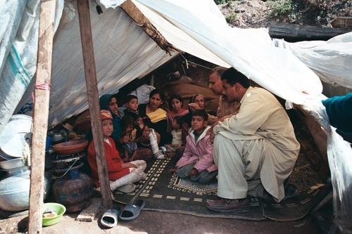 Earthquake Aid for Women and Children Survivors