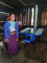 Family happy with new stove!