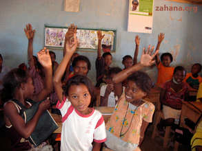 Inside the Zahana School's classroom