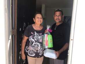 Meal & present on Mother's Day