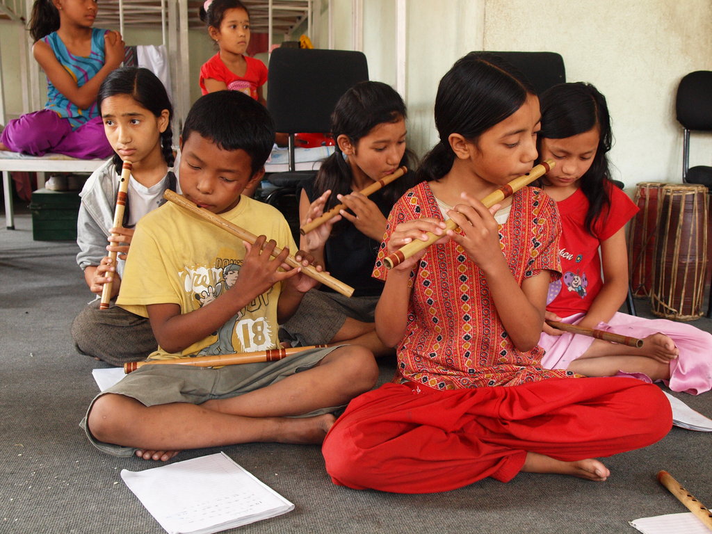 Provide Music Classes for Children in Nepal