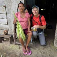 Campbell and Puca Urquillo artisan reunion