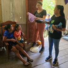 Yully and Anna explain use of Days for Girls kit