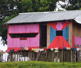 7. Pink house near Pebas