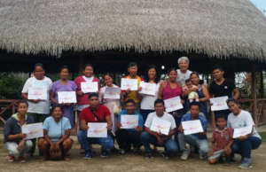 Participants at workshop in Nauta