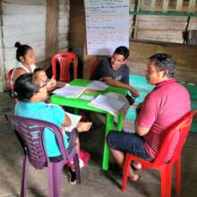 AVP facilitator practice team preparing agenda