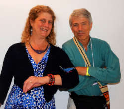 Jessica Brown (NEBF) and Campbell Plowden
