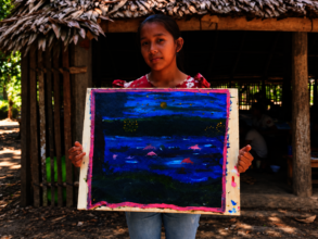 A night scene from the Amazon