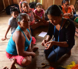Skill-sharing workshop to weave butterflies
