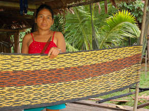 Bora Artisan weaving hammock. Plowden/CACE