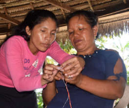 Ketty and Berta at Artisan Facilitator workshop