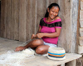 Liz - Bora artisan and FECONA President