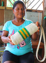 Artisan with water bottle holder. Photo:Plowden