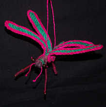 Chambira palm fiber dragonfly. Plowden/CACE