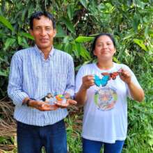 Artisan facilitators Pablo and Doilith