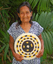 Ernestina and chambira palm fiber placemat