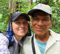 Italo and CACE volunteer Tracy S.