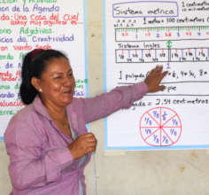 Yully from CACE explaining measuring units