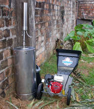 New distiller and shredder in Iquitos, Peru