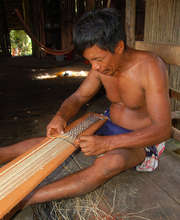 Bora artisan weaving Amazon guitar strap