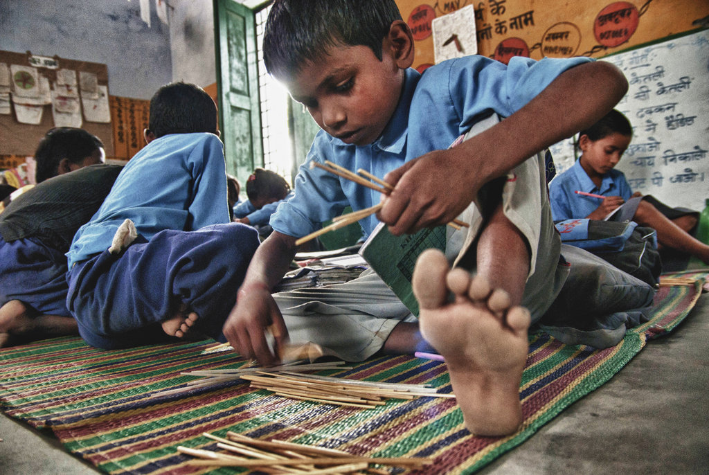 Educating 1800 children in Uttar Pradesh