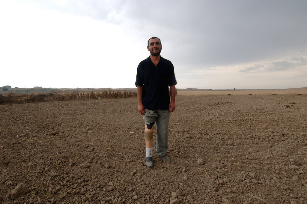 Creating opportunities for 9 landmine victims