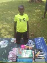 Receiving school supplies