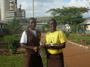 Girls attending secondary school and thriving!