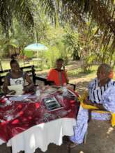 Meeting with the group leaders.