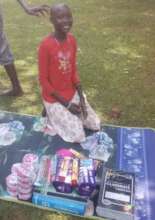 Receiving school supplies