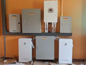 The completed system