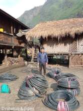 The water pipe has been purchased and delivered