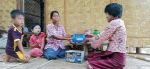 This family will get safe lighting at night