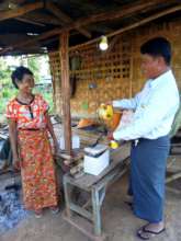 Solar lantern is gratefully received