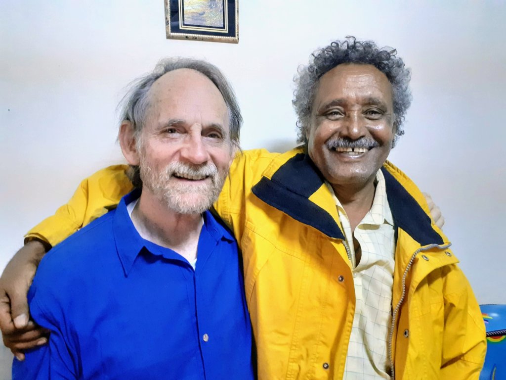 Y. and I in Addis Ababa in 2019