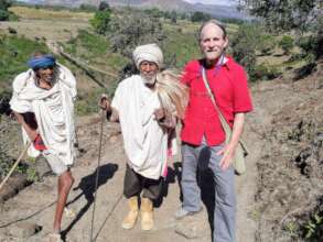 Two Ethiopian men we met on a hike